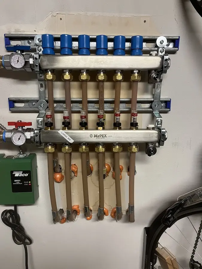 Plumber performing Leak Detection at a residential property in Lucerne